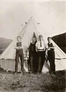 Rowntrees boys camp, 1912
