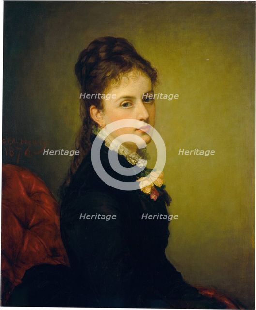 Roxana Atwater Wentworth, 1876. Creator: George Peter Alexander Healy.