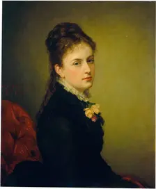 Roxana Atwater Wentworth, 1876. Creator: George Peter Alexander Healy