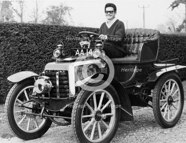 Roy Orbison in Panhard Levassor at Beaulieu 1965. Creator: Unknown.
