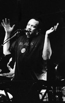 Roy Ayers, Ronnie Scott's, London, 1990. Artist: Brian O'Connor