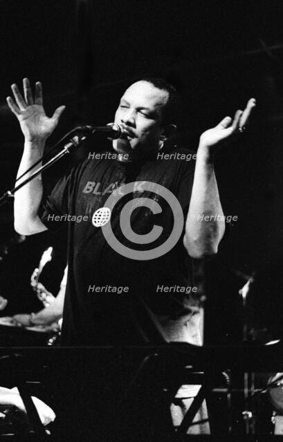 Roy Ayers, Ronnie Scott's, London, 1990. Artist: Brian O'Connor.