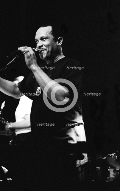 Roy Ayers, Ronnie Scott's, London, 1990. Artist: Brian O'Connor.