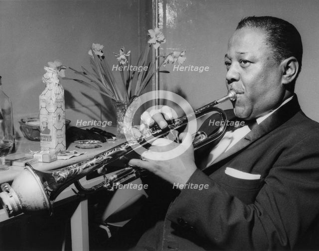 Roy Eldridge, Jazz at the Philharmonic, Hammersmith, London, 1962. Creator: Brian Foskett.