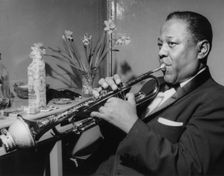 Roy Eldridge, Jazz at the Philharmonic, Hammersmith, London, 1962. Creator: Brian Foskett