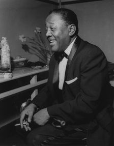 Roy Eldridge, Jazz at the Philharmonic, Hammersmith, London, 1962. Creator: Brian Foskett