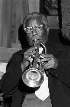 Roy Eldridge, London, 1975. Artist: Brian O'Connor