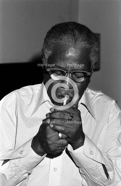 Roy Eldridge, London, 1975. Artist: Brian O'Connor.