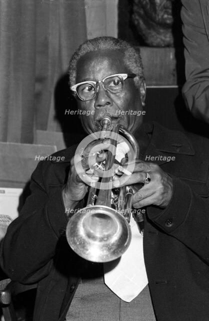 Roy Eldridge, London, 1975. Artist: Brian O'Connor.