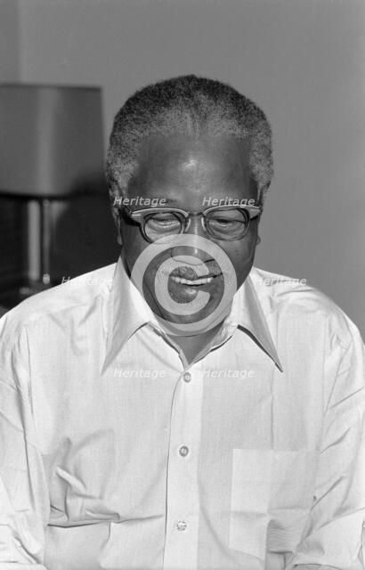 Roy Eldridge, London, 1975. Artist: Brian O'Connor.