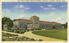 Roy Gustav Cullen Memorial Building, University of Houston, Houston, Texas, USA, 1941