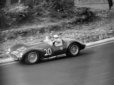 Roy Salvadori driving a 1953 Maserati at Brands Hatch, Kent, 1954