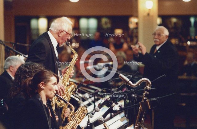 Roy Wiillox, Stan Reynolds Big Band, New Milton, 2008. Creator: Brian Foskett.