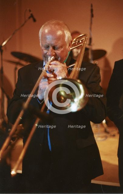 Roy Williams, All Star Crescendo Swing Band, Bournemouth, 2007. Creator: Brian Foskett.