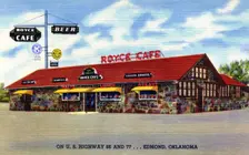Royce Cafe, Edmond, Oklahoma, USA, 1949