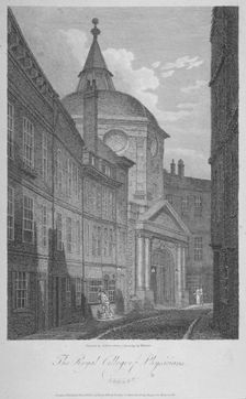 Royal College of Physicians, City of London, 1804. Artist: James Sargant Storer