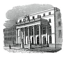 Royal College of Surgeons of England, Lincoln's Inn Fields, London, 1834.Artist: Jackson