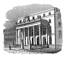 Royal College of Surgeons of England, Lincoln's Inn Fields, London, 1834.Artist: Jackson