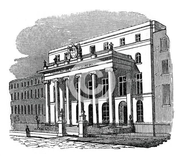 Royal College of Surgeons of England, Lincoln's Inn Fields, London, 1834.Artist: Jackson