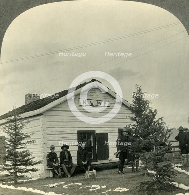 'Royal Canadian Mounted Police Headquarters, Calgary, Alberta, Canada', c1930s. Creator: Unknown.