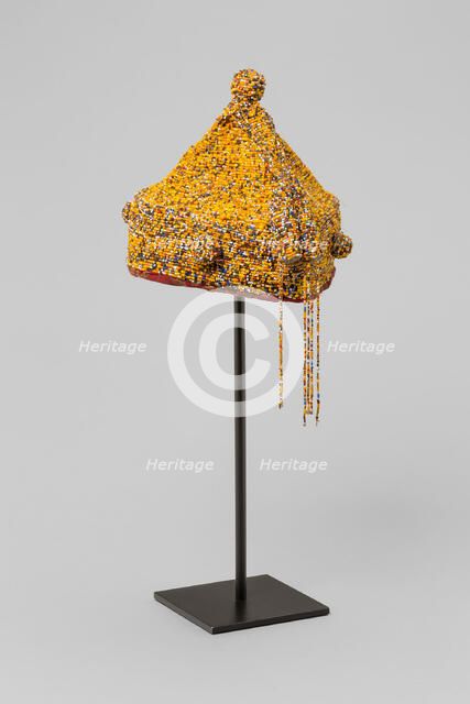 Royal Cap (Orikogbofo), Nigeria, 20th century. Creator: Unknown.
