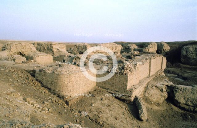 Royal cemetery, Ur, Iraq, 1977.