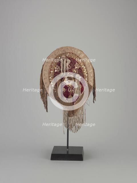 Royal Ceremonial Crown (Fila-Abeti' Aja), early 1900s. Creator: Unknown.