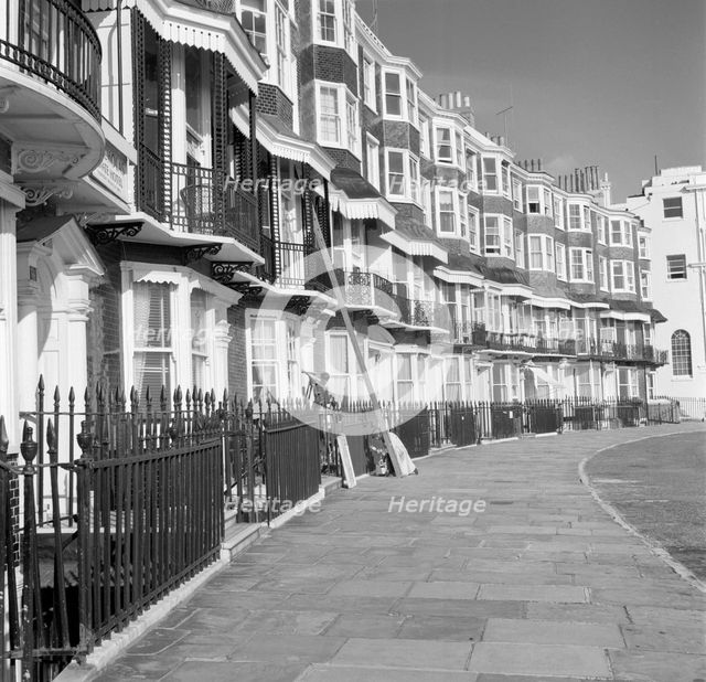 Royal Crescent, Brighton, East Sussex, 1960s. Artist: Eric de Maré
