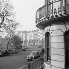 Royal Crescent, Holland Park, London, 1962-1964. Artist: John Gay