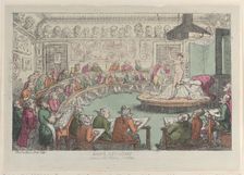 Royal Academy, Somerset House, London, 1801-11., 1801-11. Creator: Thomas Rowlandson