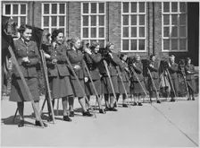 Royal Air Force No. 2 School of Photography, Palatine Road, Blackpool, Lancashire, 1941. Creator: Allied Newspapers Limited