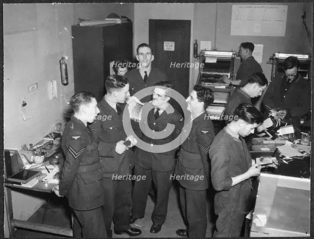 Royal Air Force No. 2 School of Photography, Palatine Road, Blackpool, Lancashire, 1942-1943. Creator: Royal Air Force.