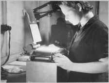 Royal Air Force No. 2 School of Photography, Palatine Road, Blackpool, 1942-1943. Creator: Barnet Saidman