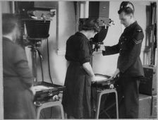 Royal Air Force No. 2 School of Photography, Palatine Road, Blackpool, 1942-1943. Creator: Barnet Saidman