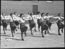 Royal Air Force No. 2 School of Photography, Palatine Road, Blackpool, 1942-1943. Creator: Barnet Saidman