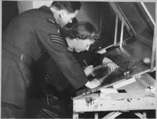 Royal Air Force No. 2 School of Photography, Palatine Road, Blackpool, 1942-1943. Creator: Barnet Saidman