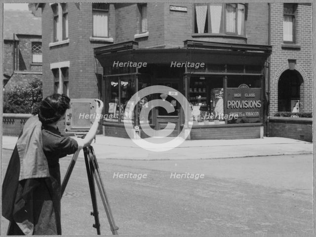 Royal Air Force No. 2 School of Photography, Palatine Road, Blackpool, 1942-1943. Creator: Barnet Saidman.