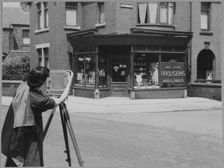 Royal Air Force No. 2 School of Photography, Palatine Road, Blackpool, 1942-1943. Creator: Barnet Saidman