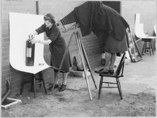 Royal Air Force No. 2 School of Photography, Palatine Road, Blackpool, 1942-1943. Creator: Barnet Saidman