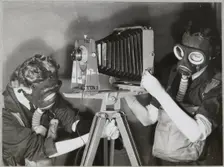 Royal Air Force No. 2 School of Photography, Palatine Road, Blackpool, 1942-1943. Creator: Barnet Saidman