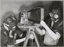 Royal Air Force No. 2 School of Photography, Palatine Road, Blackpool, 1942-1943. Creator: Barnet Saidman