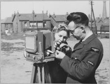 Royal Air Force No. 2 School of Photography, Palatine Road, Blackpool, 1942-1943. Creator: Barnet Saidman