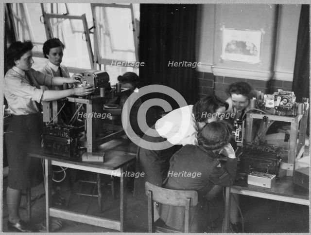 Royal Air Force No. 2 School of Photography, Palatine Road, Blackpool, 1942-1943. Creator: Barnet Saidman.