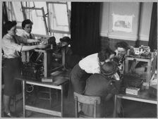 Royal Air Force No. 2 School of Photography, Palatine Road, Blackpool, 1942-1943. Creator: Barnet Saidman