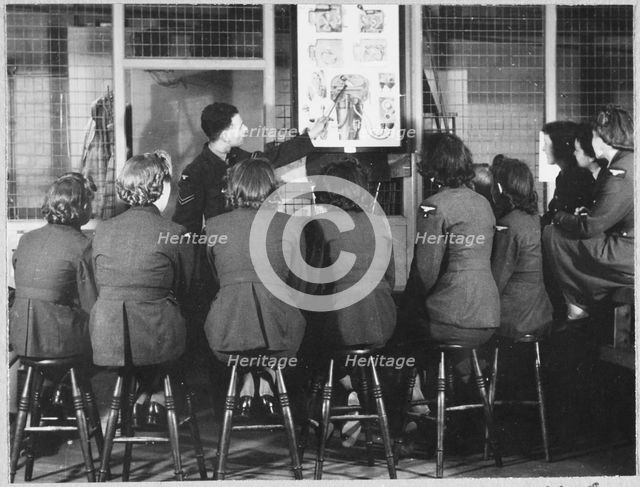 Royal Air Force No. 2 School of Photography, Palatine Road, Blackpool, 1942-1943. Creator: Barnet Saidman.