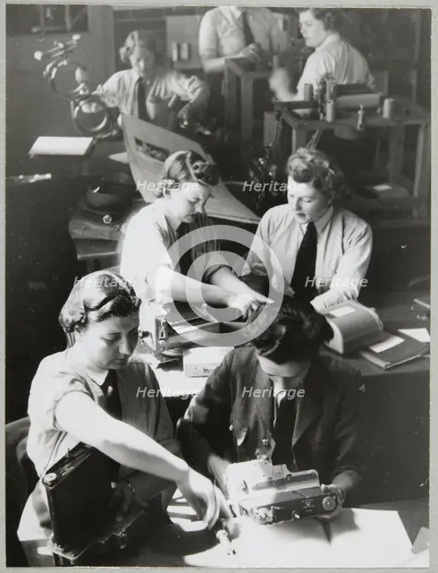 Royal Air Force No. 2 School of Photography, Palatine Road, Blackpool, 1942-1943. Creator: Barnet Saidman.