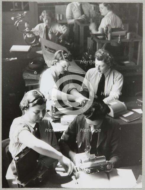 Royal Air Force No. 2 School of Photography, Palatine Road, Blackpool, 1942-1943. Creator: Barnet Saidman.