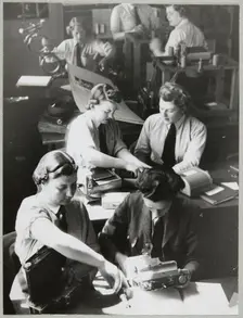 Royal Air Force No. 2 School of Photography, Palatine Road, Blackpool, 1942-1943. Creator: Barnet Saidman