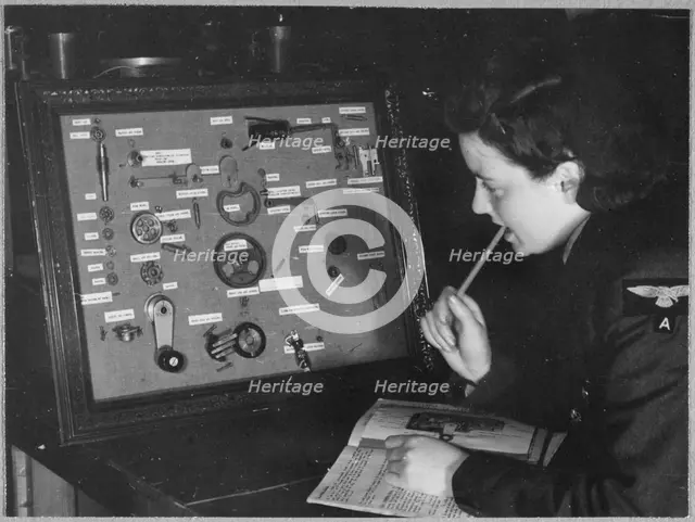 Royal Air Force No. 2 School of Photography, Palatine Road, Blackpool, 1942-1943. Creator: Barnet Saidman.