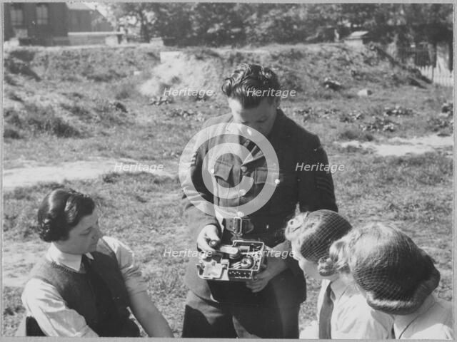 Royal Air Force No. 2 School of Photography, Palatine Road, Blackpool, 1942-1943. Creator: Barnet Saidman.